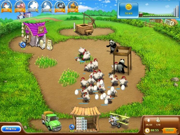 Ферма 02. Игра farm frenzy 2. игра веселая ферма страус 2. веселая ферма соседи 2.0. ферма игра на пк.