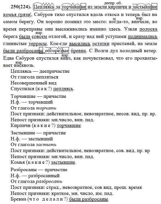 Цепляясь за торчавшие из земли кирпичи и застывшие. Цепляясь за торчавшие из земли. Цепляясь за торчавшие из земли кирпичи. Русский язык 7 класс упражнение 250. Русский язык 7 класс упражнение 460