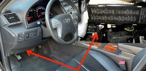 Не работают прикуриватели камри