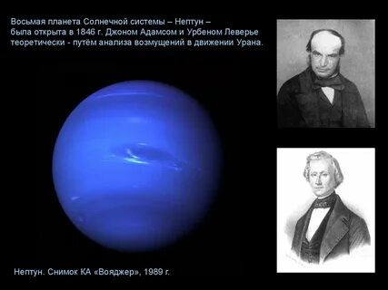Открыта планета нептун год
