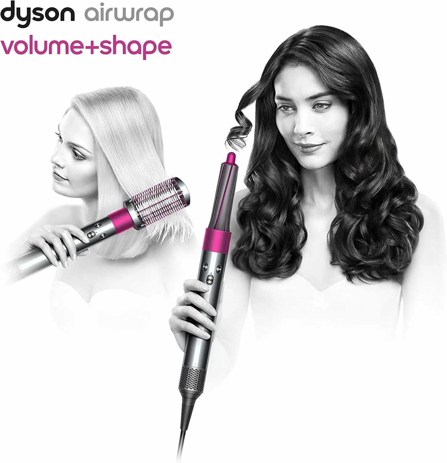 Дайсон в золотом яблоке. Фен плойка дайсон. dyson airwrap объем. dyson styler. dyson плойка реклама.