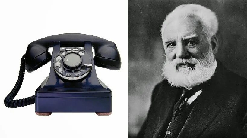 Телефоны im. Alexander Graham Bell изобретения.