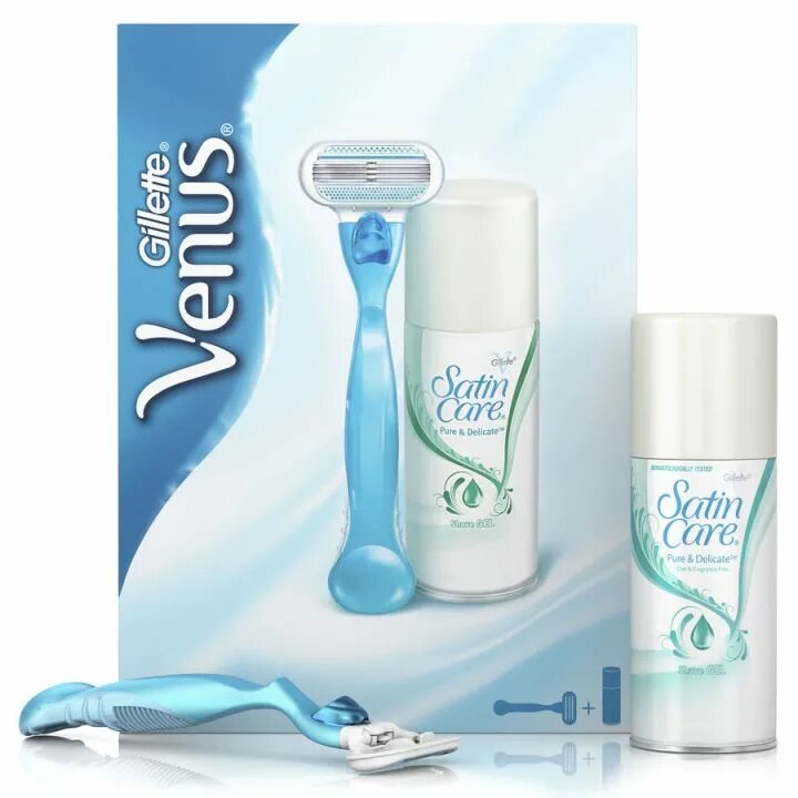 Кассеты venus satin care