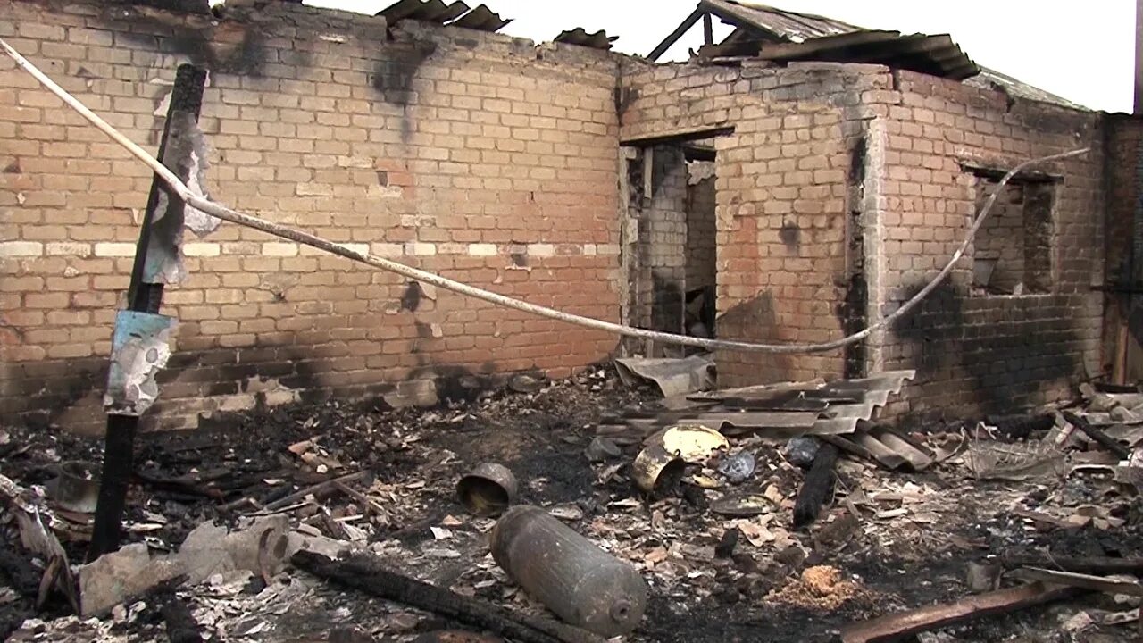 Пожар в богучарском районе