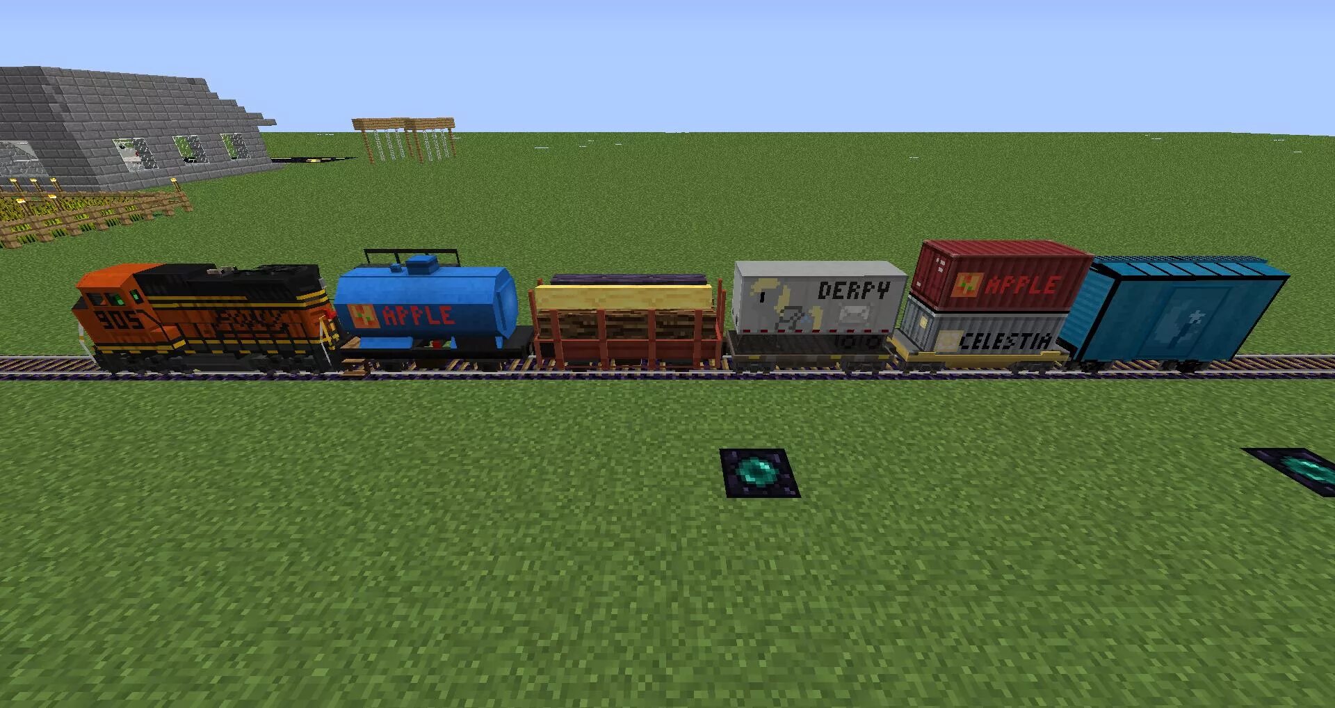 Training mod. Traincraft 1.7.10. ржд грузовые вагоны в майнкрафт. minecraft поезд. train mod майнкрафт.