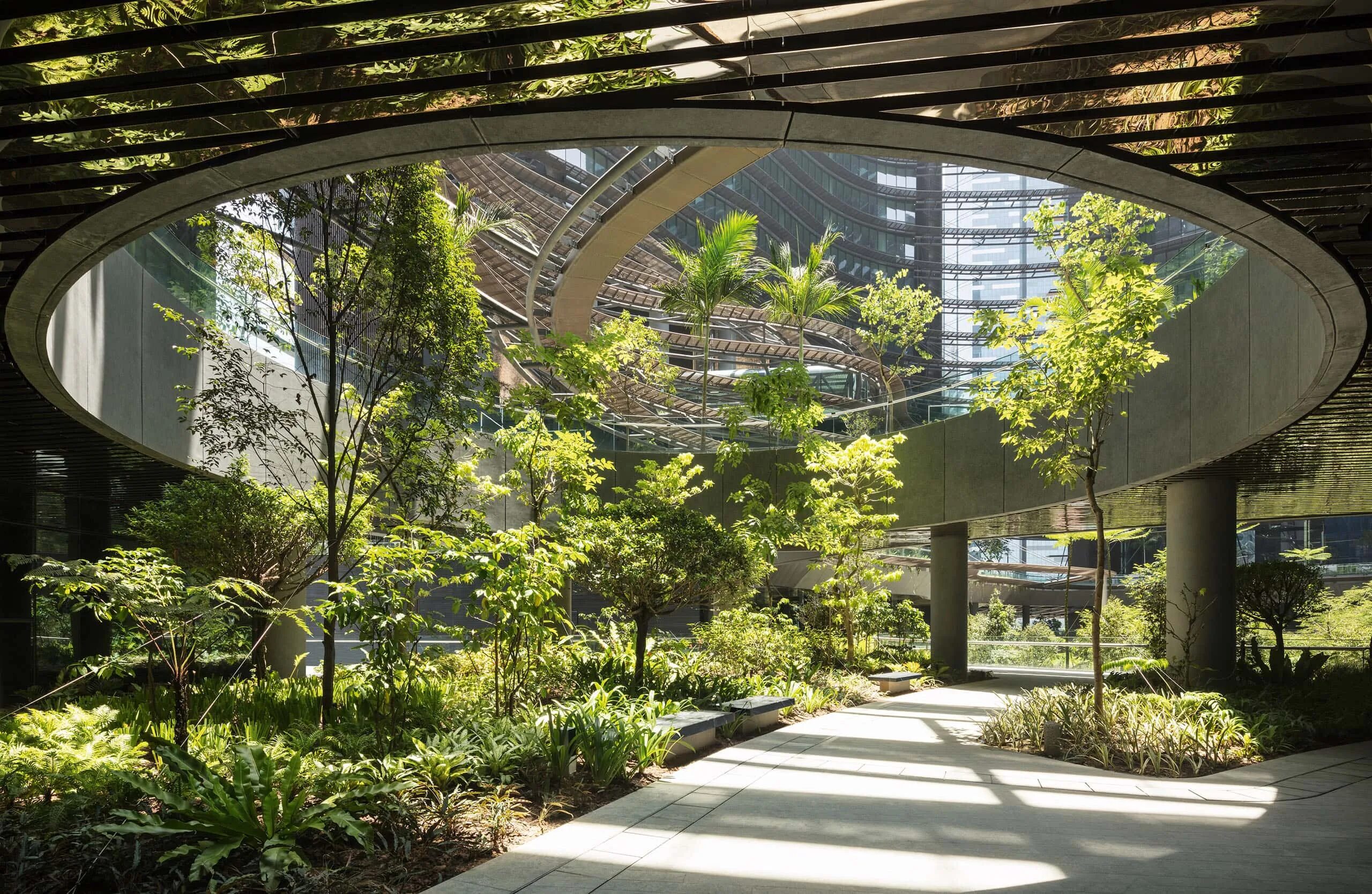 Какие общественные пространства благоустроить в 2025 году. Сингапур Экогород. Экостиль в архитектуре. Гарденс Грин зеленый сад.