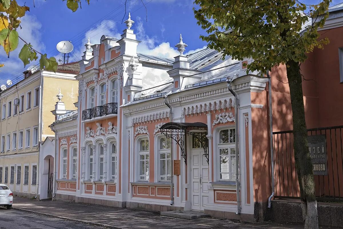 Музей коненкова смоленск. Коненкова фасад. Музей скульптуры смоленск. Музей скульптуры сергея тимофеевича коненкова,. Коненкова 4 смоленск дом актера.