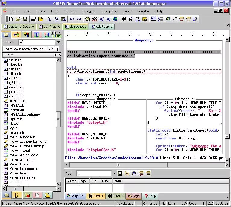 C program editor