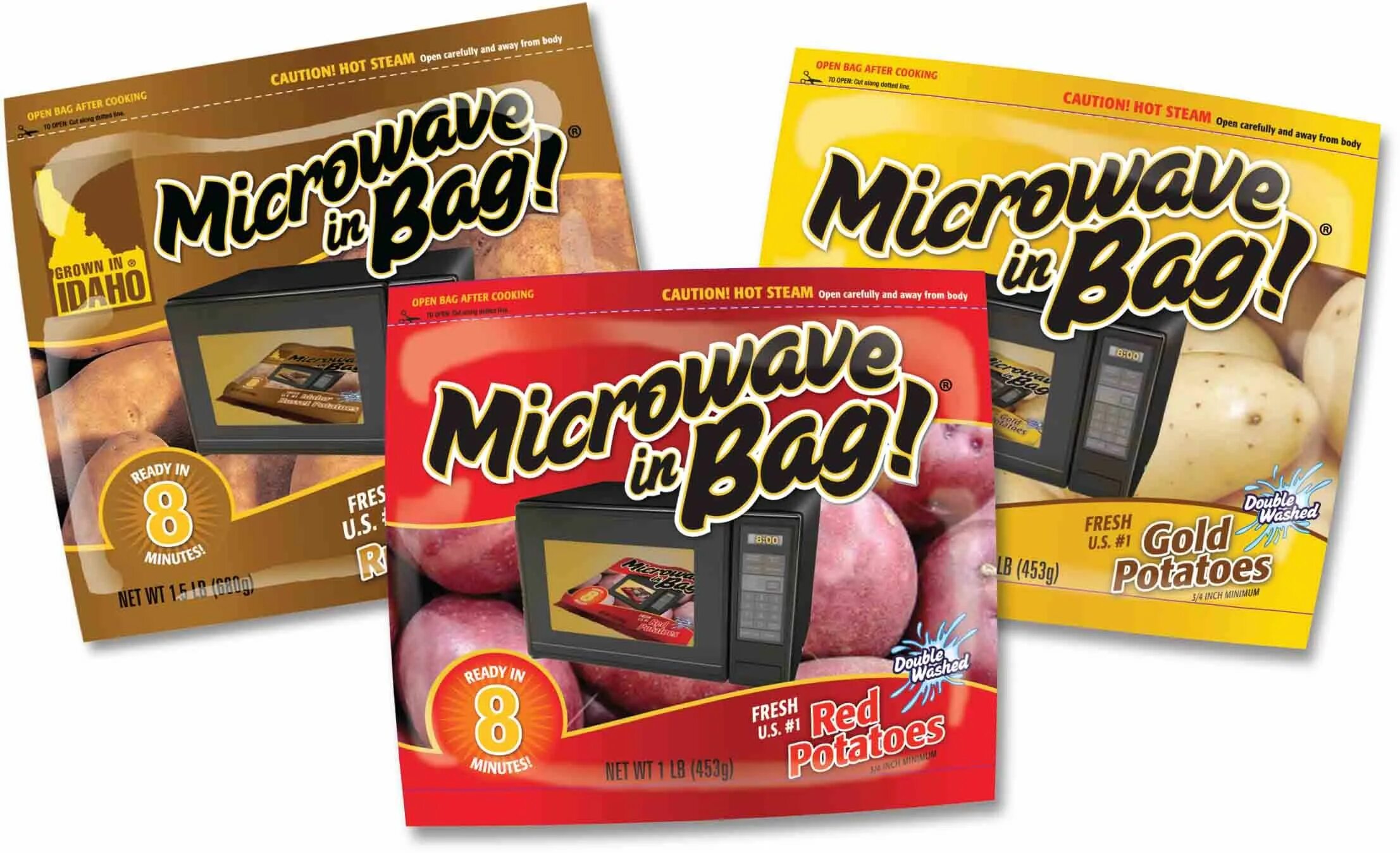 Микровейв отзывы. Potatoes in a Bag. Microwave Packaging.