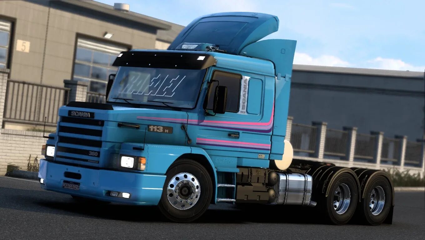 Скания МЕГАМОД етс 2. Scania 0-serie. Scania 2 Series фургон.