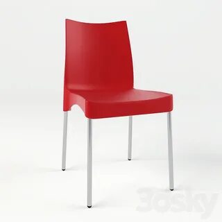 A red chair