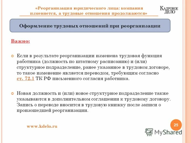 Прекращается запись. Прекращается запись. Запись закончена. Формы реорганизации. Прекращается запись.