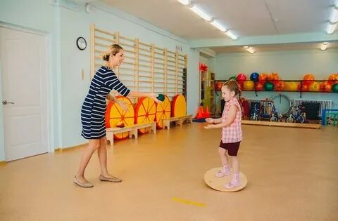 Упражнения на балансире для детей