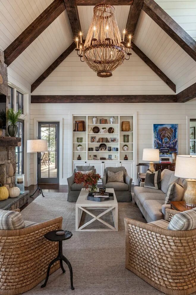 Pin by Zoila Paz on D E C O R A C I O N Country living room design, Country livi