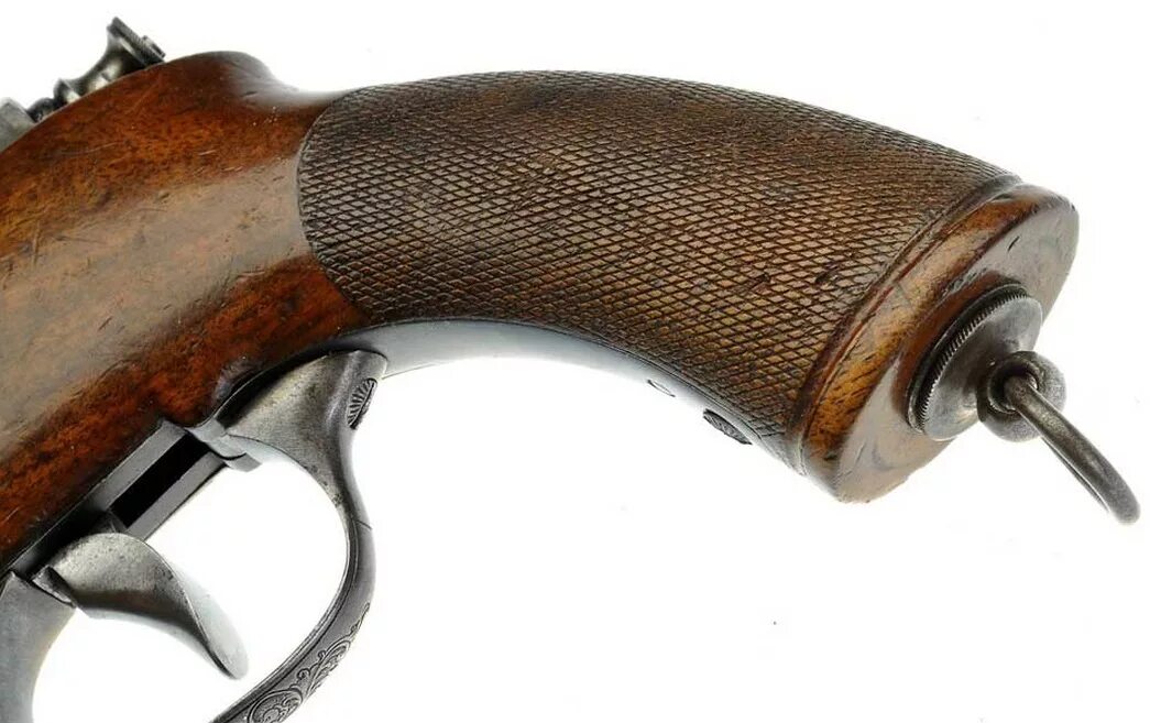 Рукоятка револьвера. Револьвер Дрейзе. Игольчатый револьвер Франца Дрейзе.