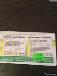 Никотиновая кислота ампулы для волос применение