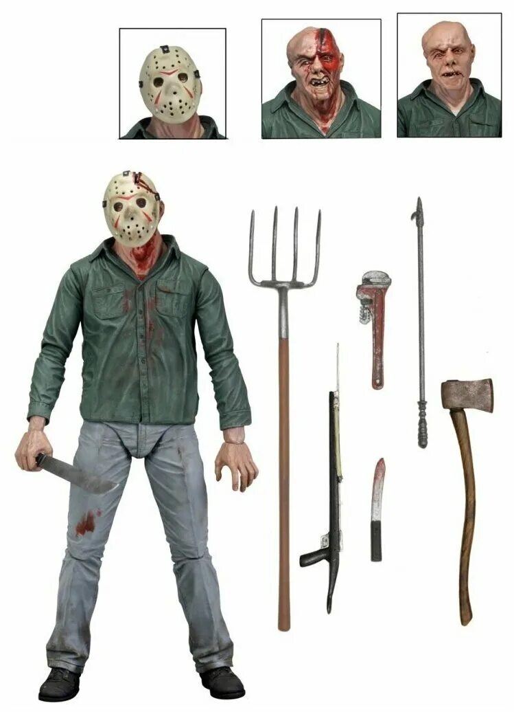 Фигурка NECA Friday the 13th 3 Ultimate Джейсон 39702. Фигурка Джейсона — NECA Friday the 13th Part 5 Ultimate Jason. Фигурка Джейсона — Friday the 13th. Игрушки Джейсона Вурхиса пятница 13. Фигурка джейсона вурхиса