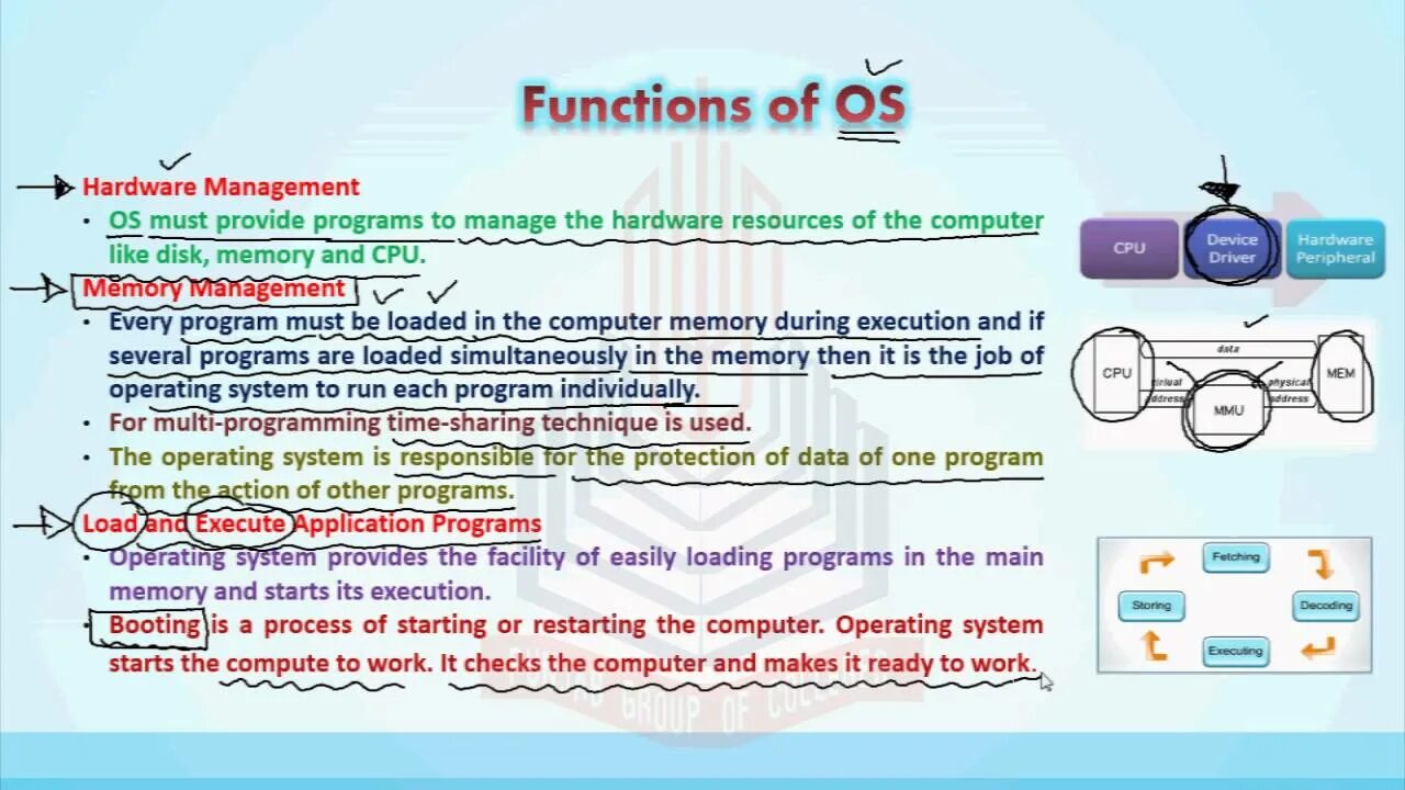 Operation System functions. Functions of the Network operating System. Operating System functions Call. Function Basicop(Operation, value1, value2).