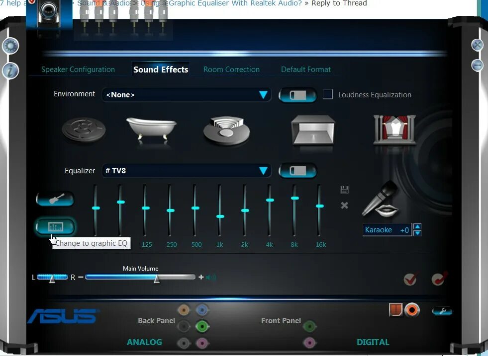 Realtek audio dch