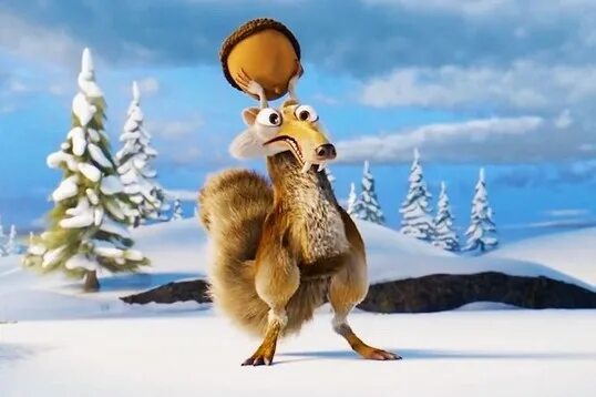 Орех ледниковый период фото Disney закрыл Blue Sky Studios. В честь этого белка из "Ледникового периода" все