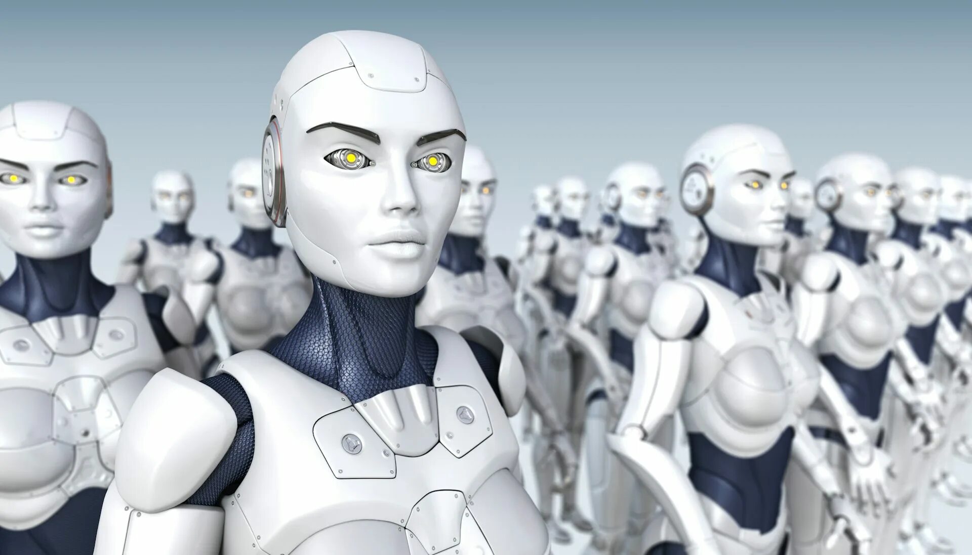 A lot of robots