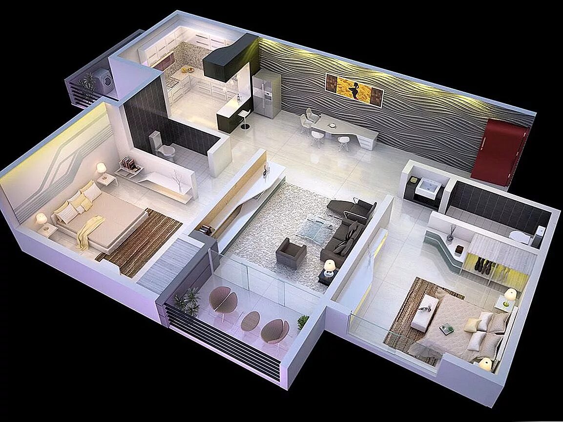 План квартиры комнаты. Макет квартиры. Трехмерная модель квартиры. Дом планировка 3д. 3д проект квартиры.