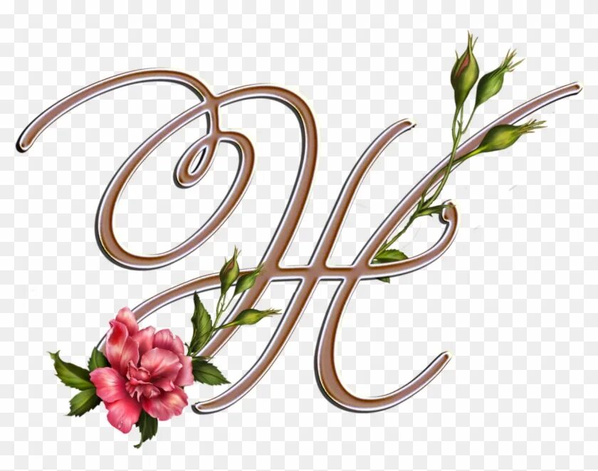 Maria Fernanda: Alfabeto decorativo ROSAS EM PNG Alfabeto, Abecedario lettering,