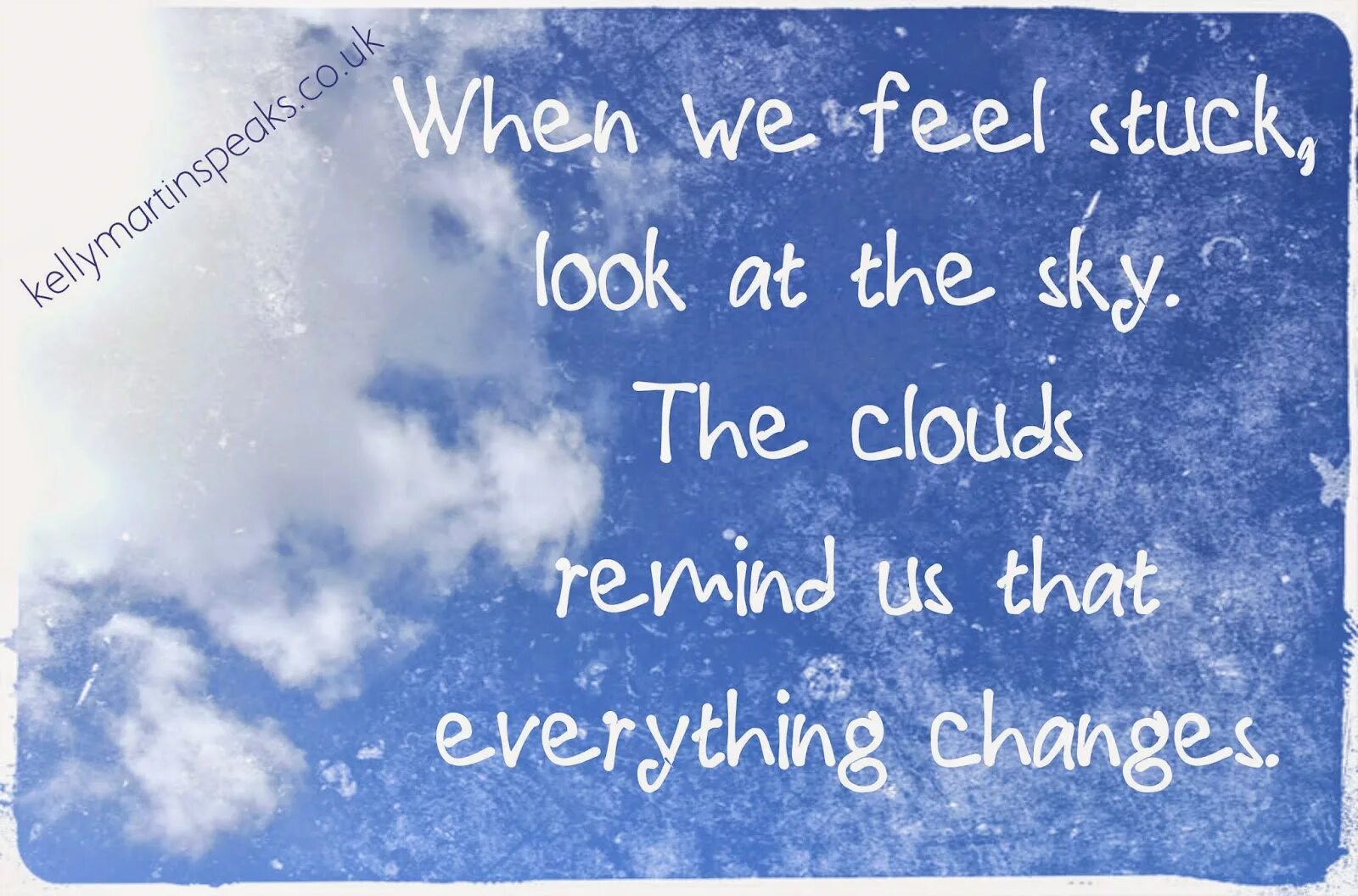 When everything changes