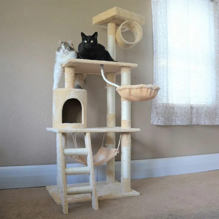 Build a cat. Cat tree.