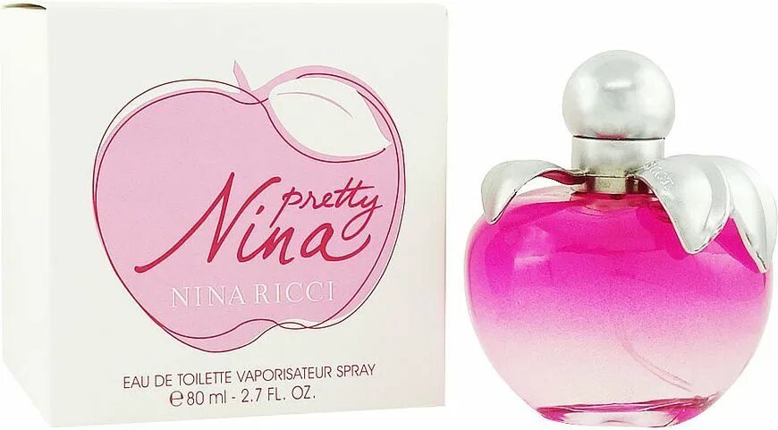 Pretty nina. Нина претти духи ричи. Nina ricci pretty nina. Nina ricci - туалетная вода pretty nina 80 ml. Духи нина ричи нина нью.