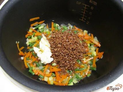 Каша с овощами в мультиварке