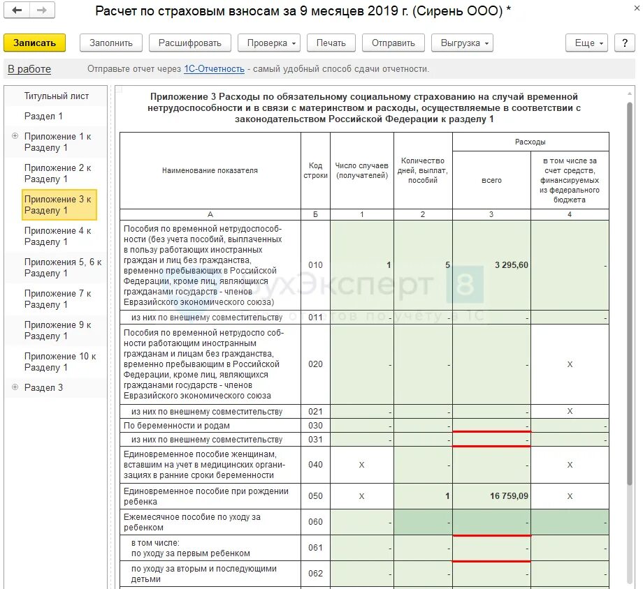 Отчет по страховым взносам. Отчет по страховым взносам приложение 3. Подписи на расчетах по страховым взносам. Корректировочный отчет по страховым взносам образец.