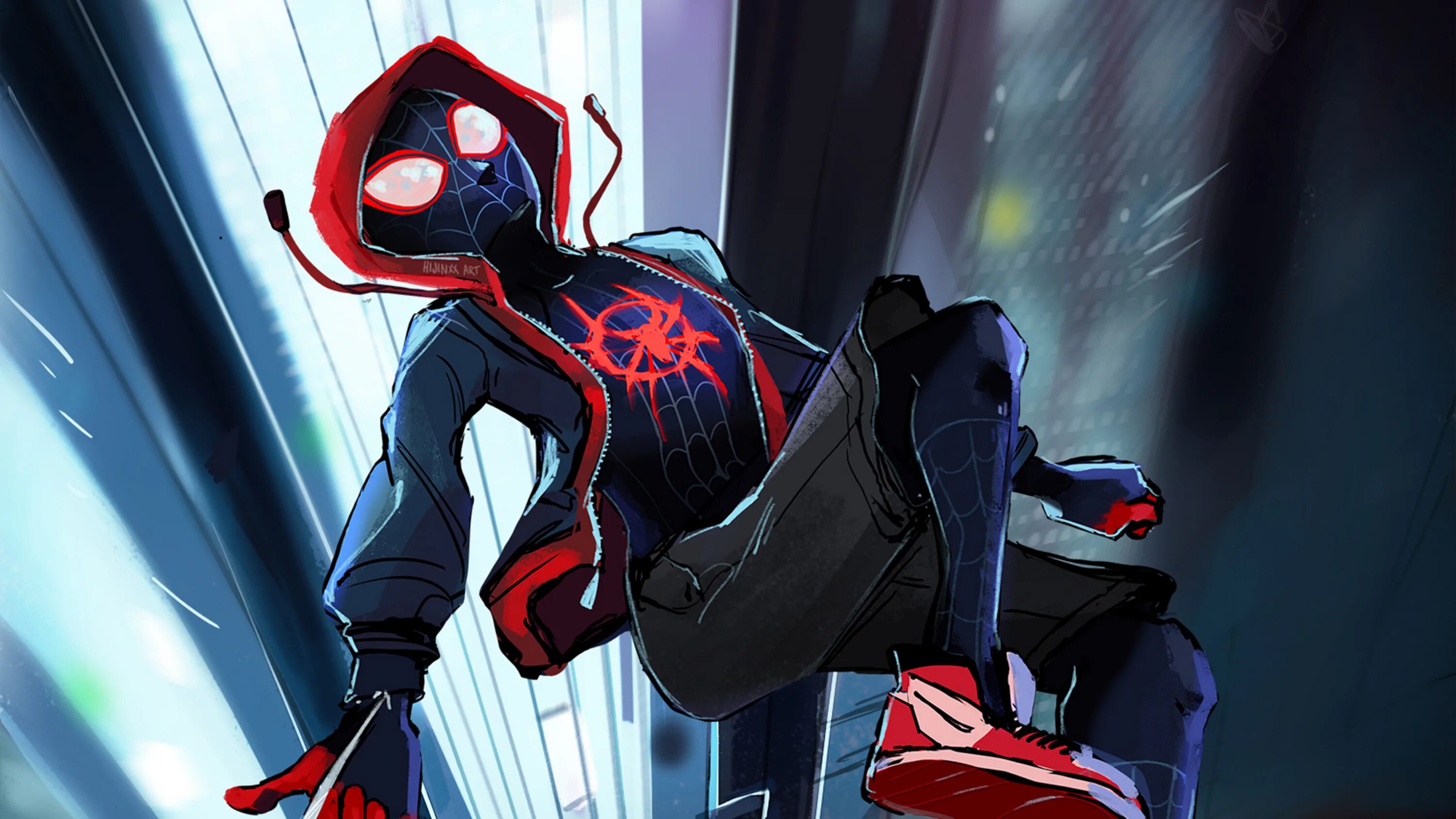 Моды miles morales. Человек паук Майлса Маралиса. Человек-паук (Майлз Моралес). Маэлз марализ ФОРТНАЙТ. Человек паук через Майлз Моралес.