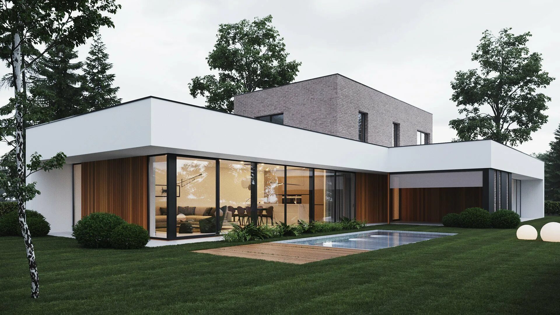 Одноэтажный минимализм. Монолитный одноэтажный дом. Одноэтажный дом минимализм. Одноэтажный минимализм. Бунгало с плоской крышей.