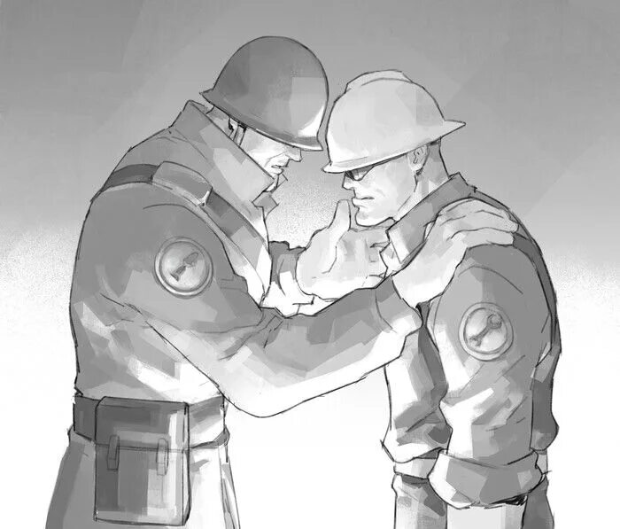 X engineer x. Tf2 инженер и солдат. тим фортресс 2 солдат и инженер. team fortress 2 engineer x soldier. tf2 инженер и солдат яой.