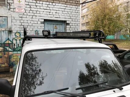 Как подключить светодиодную балку на ниву