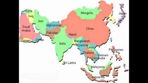 Asia countries