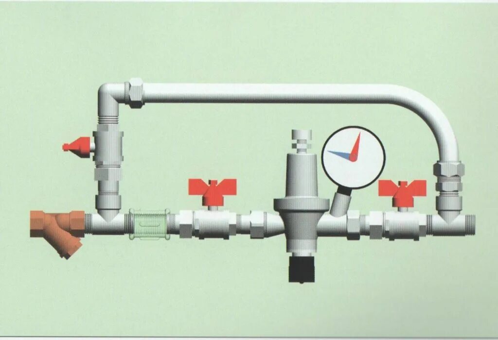 Для чего нужен байпас. Клапан автоподпитки системы отопления. Автоматическая система автоматическая подпитка системы отопления. Автоматический клапан подпитки на котел. Байпас с обратным клапаном в системе водоснабжения.