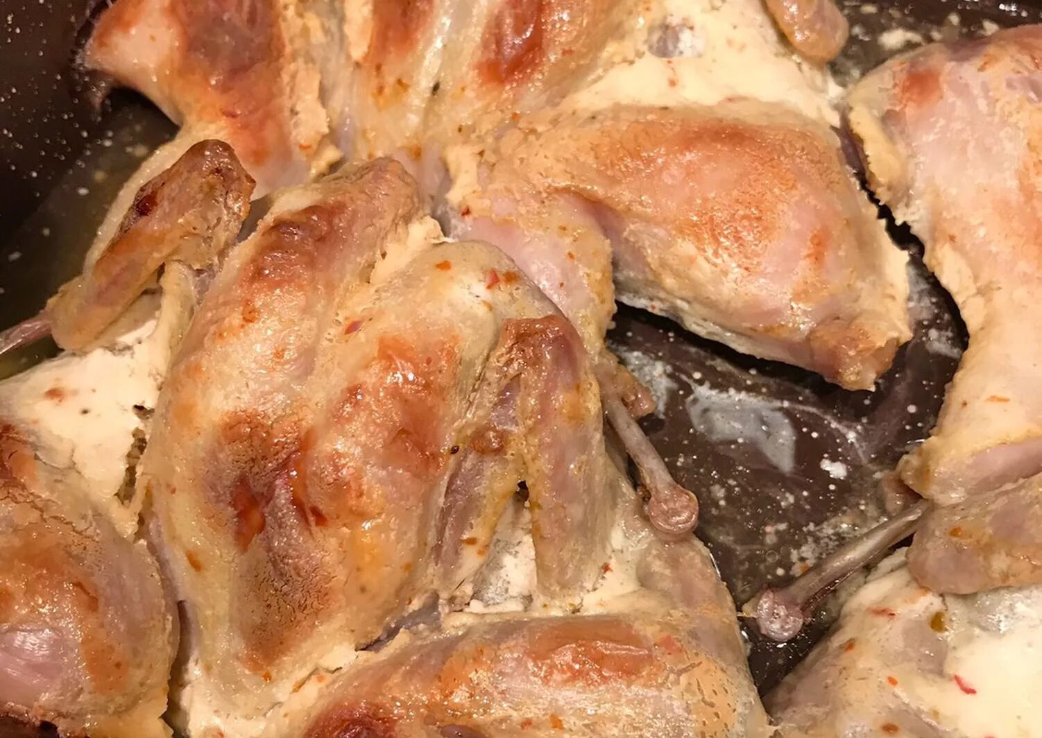 перепела в духовке с хрустящей корочкой. перепелка жареная.