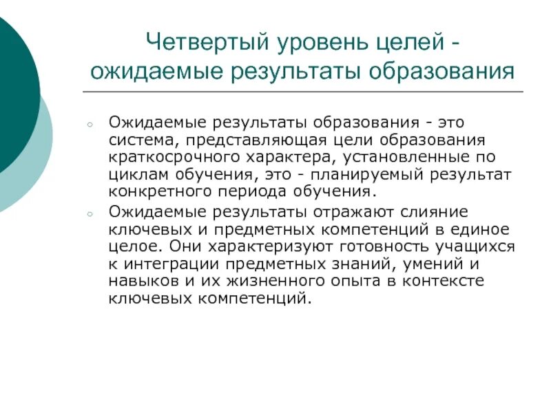 Ожидаемые Результаты обучения. Какие ожидания от обучения. Четвертая система обучения. Цели и Результаты обучения.