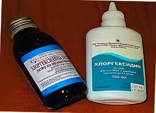 Лицо хлоргексидином можно ли