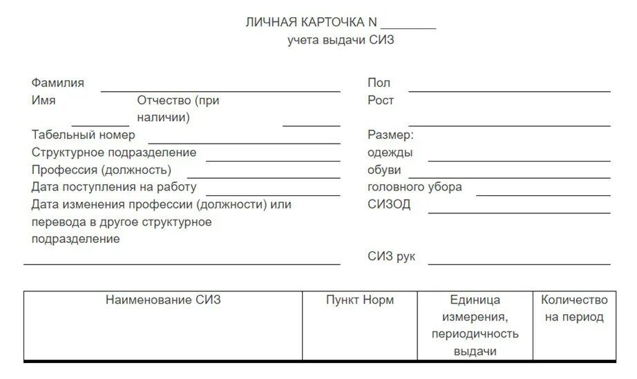 Личная карточка работника выдачи СИЗ. Личная карточка СИЗ 2023. Карточка выдачи СИЗ С 01.09.2023. Личные карточки учета выдачи СИЗ 2023. Карточка учета выдачи сиз 2024