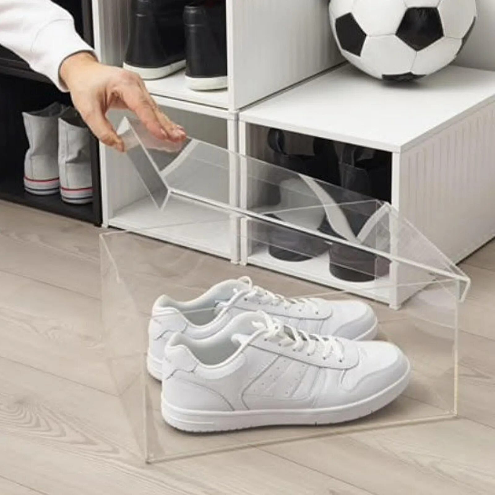 Ikea SPANST полка для обуви. Коробка для обуви икеа. Короб для обуви икеа. Контейнер для обуви прозрачный.