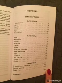 Пересказ темные аллеи бунин