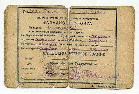 Свидетельство по составу