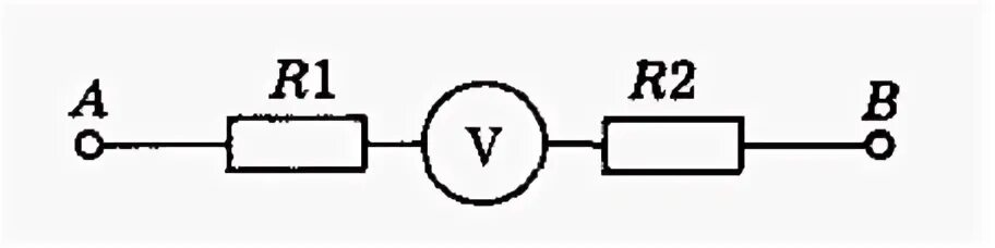 Определите Показание амперметра и значение сопротивления r2 рис 123. Задача с четырьмя резисторами вольт метром.