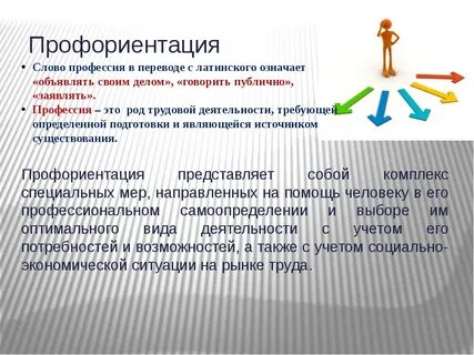 Знания по профориентации