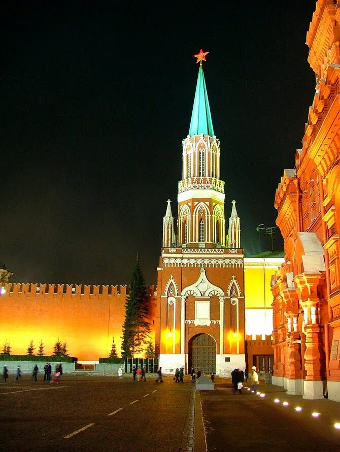 Никольская башня Московского Кремля
