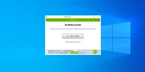 Бесплатный dr web для windows 10