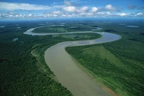 Winding river